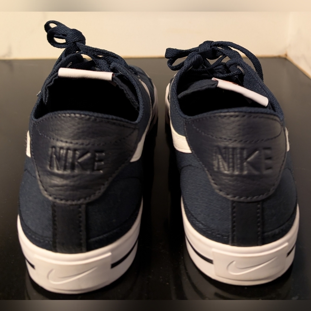 Nike Men's Court Legacy Canvas Sneakers, Navy/White, Size 11 New MSRP $94.99 - Picture 7 of 10